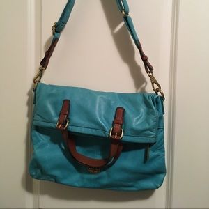 Fossil Explorer Tote Dark Turquoise